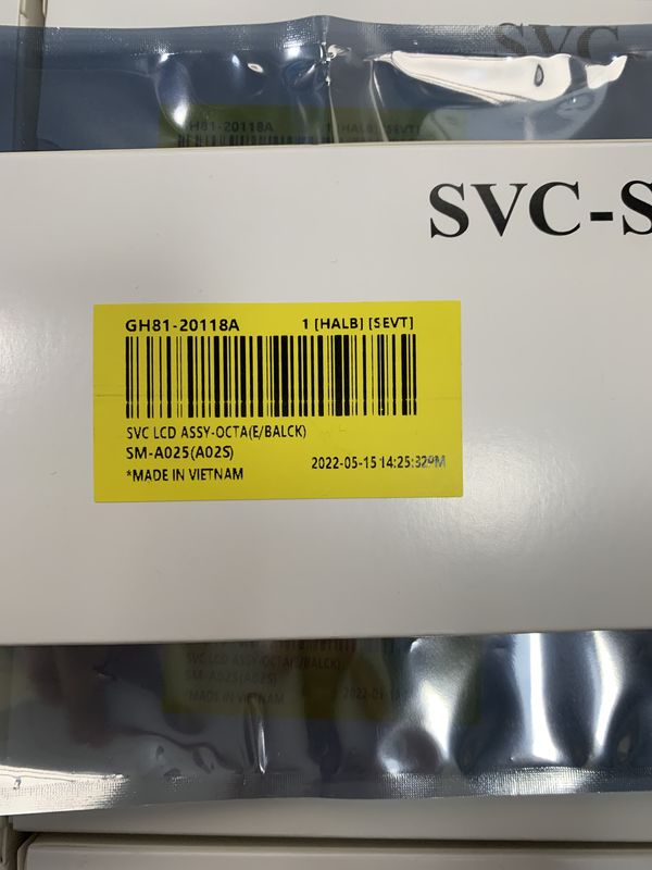 Por mayor pantalla LCD de alta calidad para  A02S 100% nuevo paquete de servicio original LCDS  A025 pantalla de teléfono