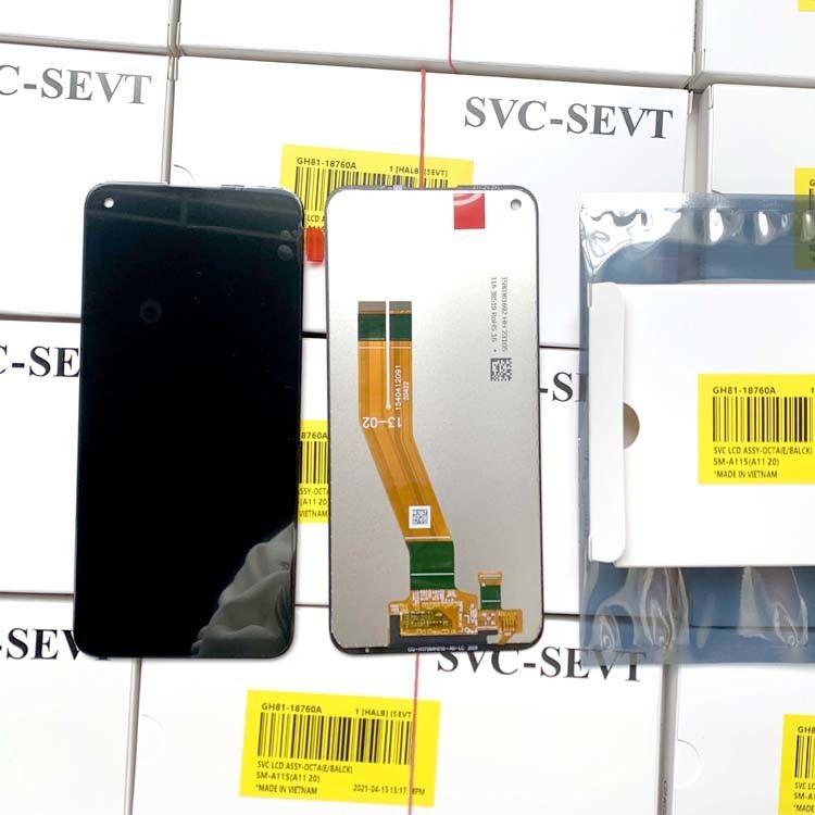 Display LCD nuevo original para  A11 Pantalla de pantalla de teléfono móvil  A115 100% de prueba de reemplazo