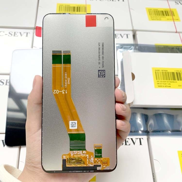 Display LCD nuevo original para  A11 Pantalla de pantalla de teléfono móvil  A115 100% de prueba de reemplazo