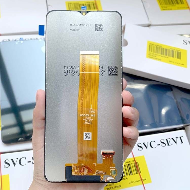 A02 Pantalla de pantalla LCD para teléfonos móviles  A022 paquete de servicio LCD  A02 Pantalla de digitalización táctil original al por mayor
