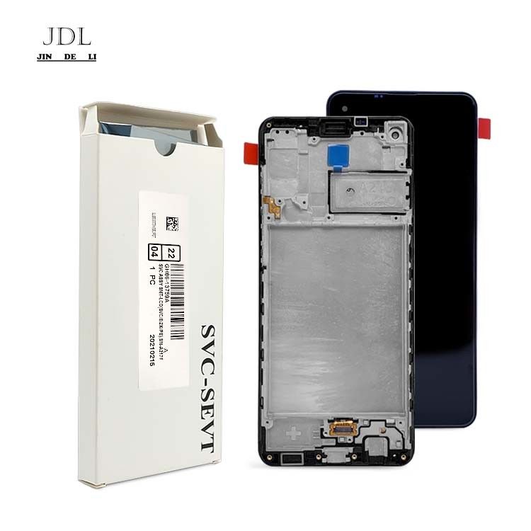 A21S LCD con marco para  A21S Original Nuevo paquete de servicio LCDS  A217 Pantalla pantalla de teléfono móvil
