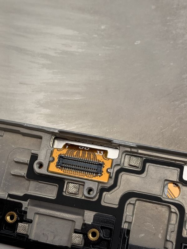 A21S LCD con marco para  A21S Original Nuevo paquete de servicio LCDS  A217 Pantalla pantalla de teléfono móvil