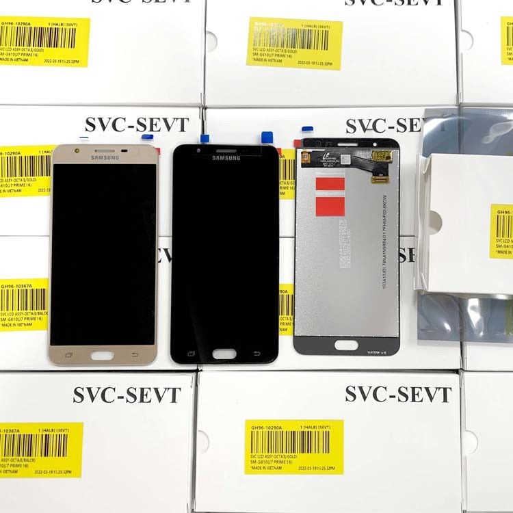 J7 Prime LCD LCD para  j7 prime paquete de servicio original LCDS pantalla de teléfono móvil  G610 Pantalla