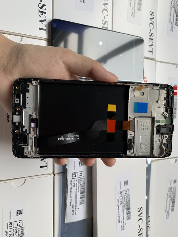 JDL LCD A10 Pantalla de primer nivel para teléfono Pantalla LCD Impresión de logotipo personalizado embalaje