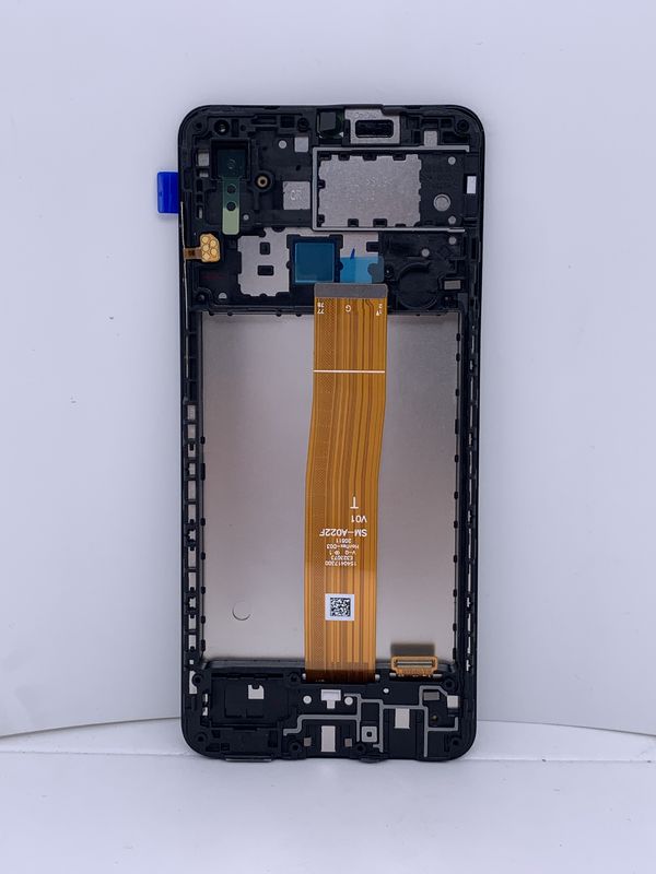 Pantalla Pantalla  A02 Service Pack LCD con marco para  A022 Original pantalla táctil Digitalizador