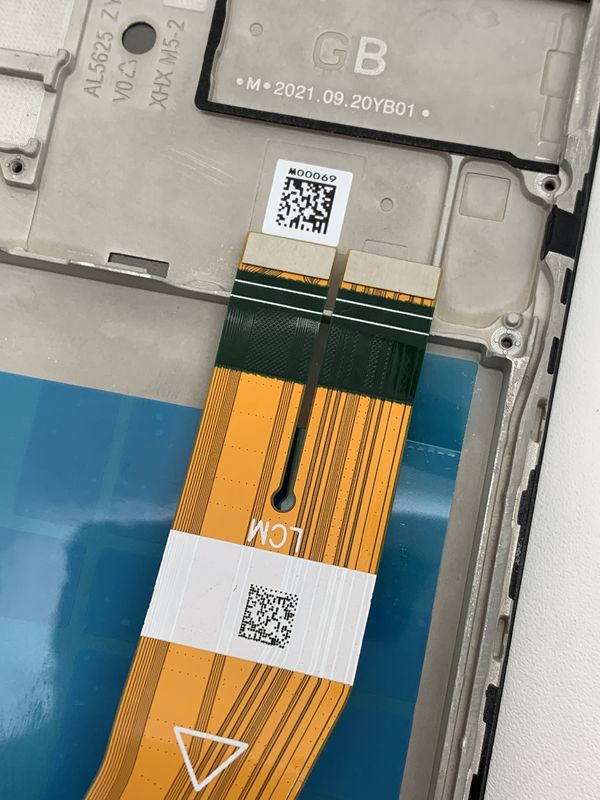Paquete de servicio original A03S LCD con marco Para  a03s Pantalla de pantalla de teléfono móvil  A037