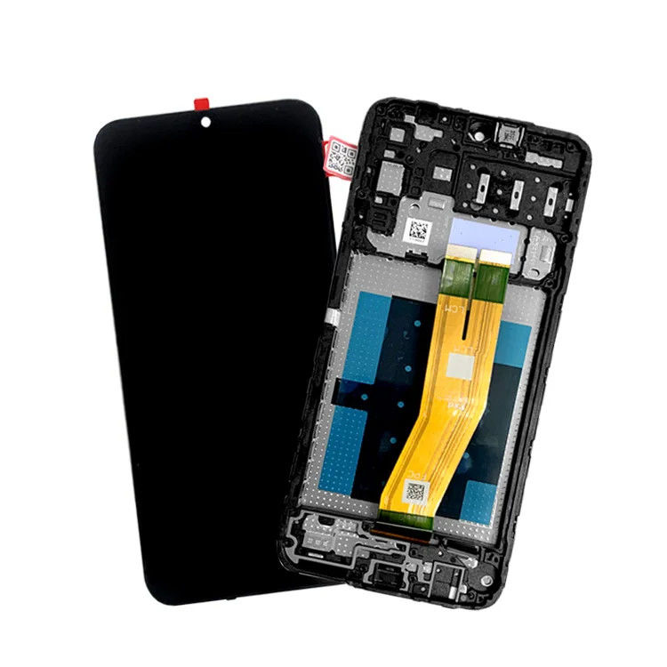 A14 4G LCD con marco para  A145P teléfono móvil toque Pantalla  A145R paquete de servicio pantalla LCD