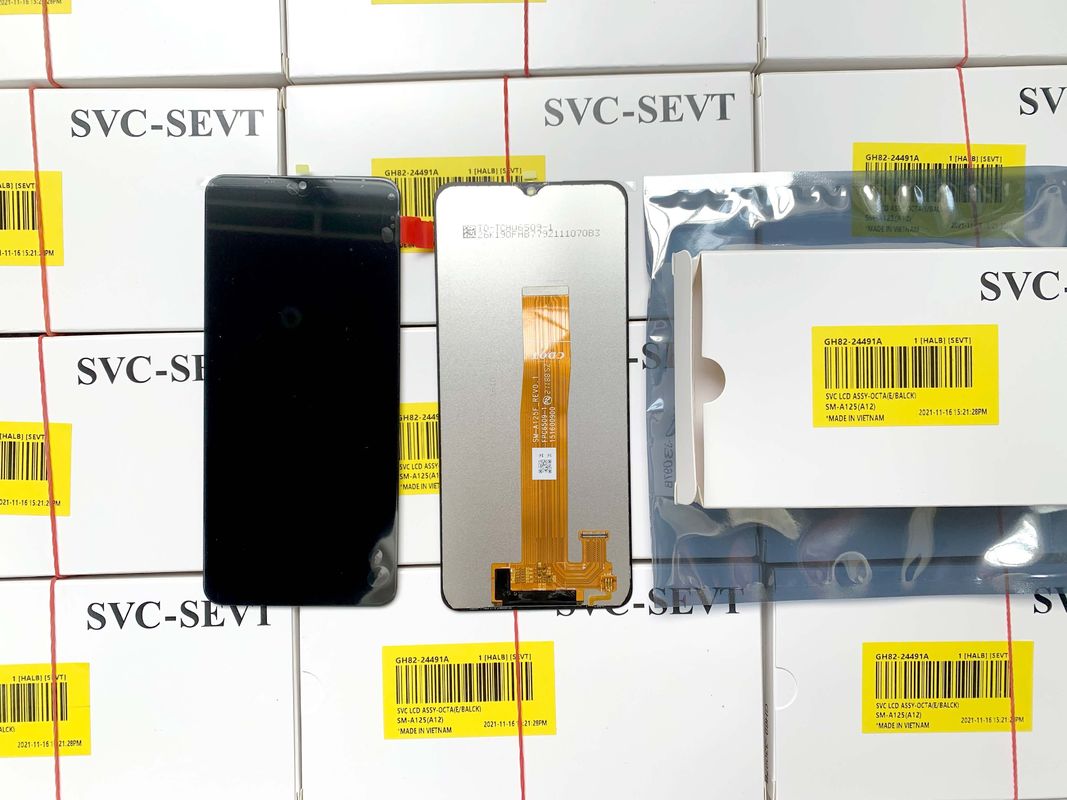 Reemplazo de pantalla LCD A12 negro Envío por EMS FEDEX UPS DHL TNT