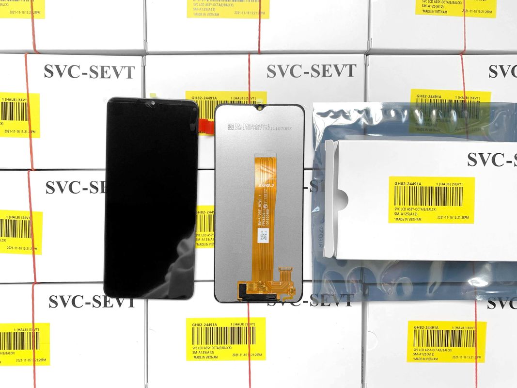Reemplazo de pantalla LCD A12 negro Envío por EMS FEDEX UPS DHL TNT