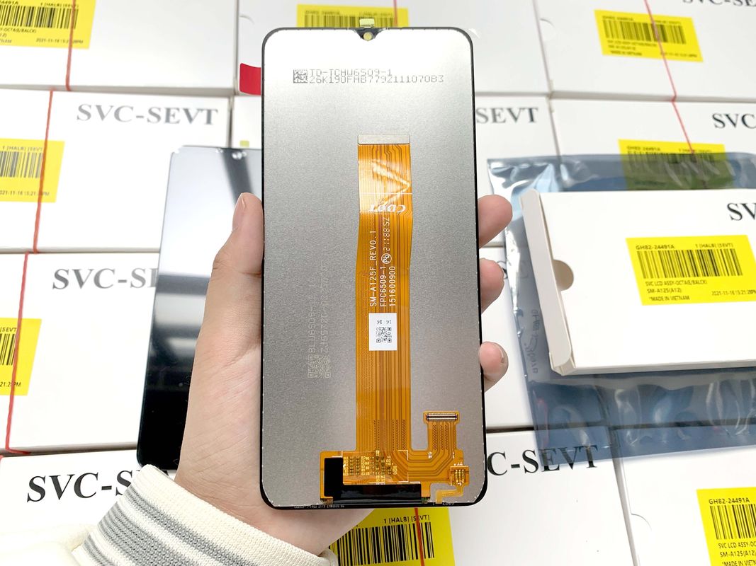 Reemplazo de pantalla LCD A12 negro Envío por EMS FEDEX UPS DHL TNT