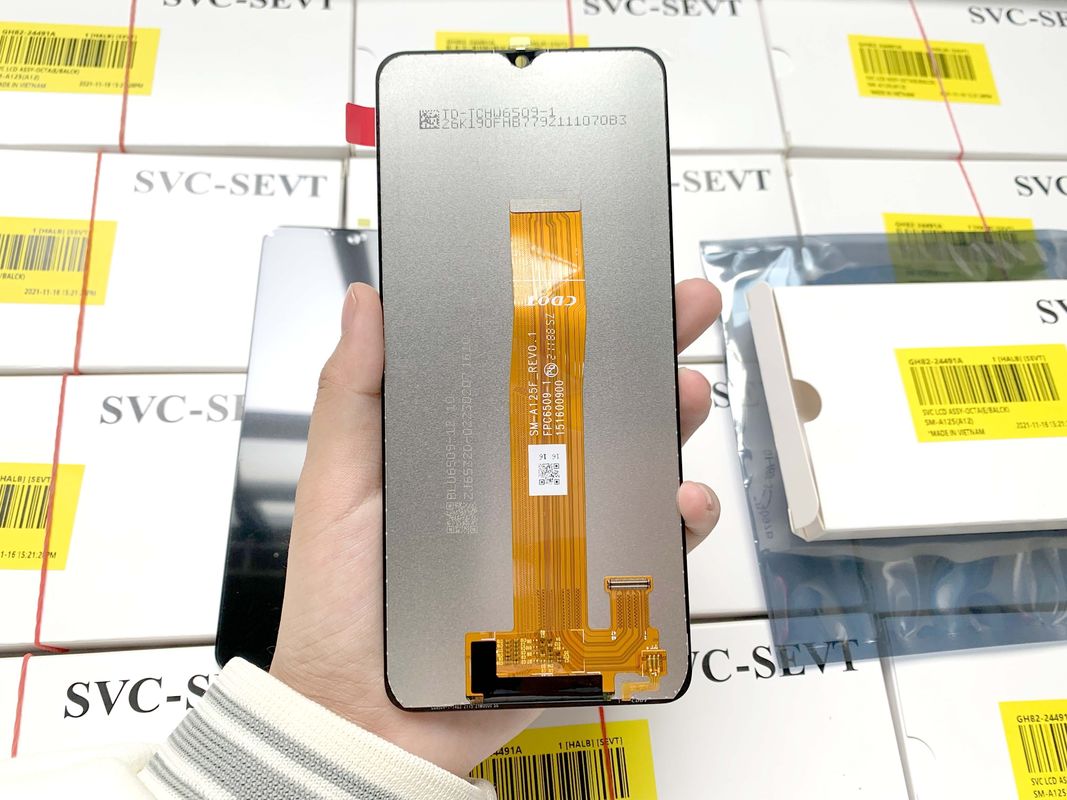 Reemplazo de pantalla LCD A12 negro Envío por EMS FEDEX UPS DHL TNT