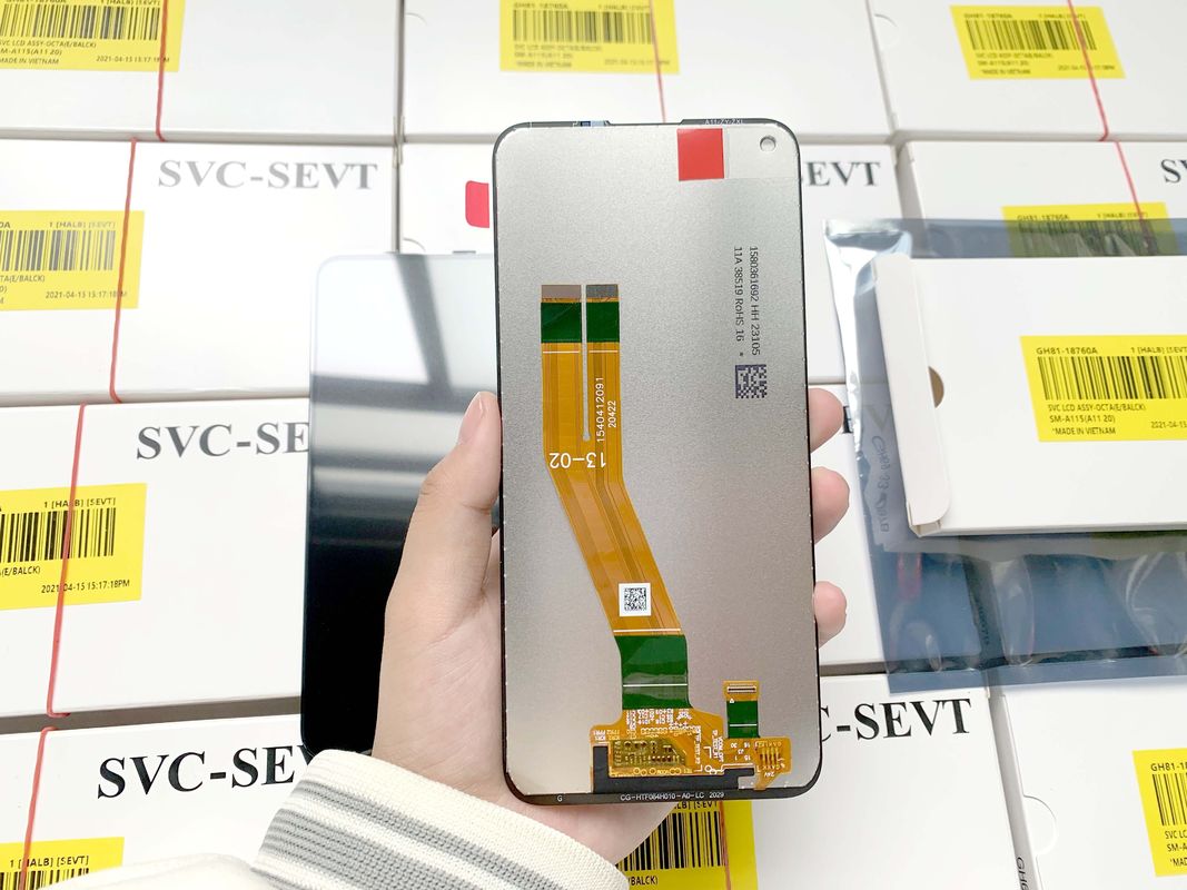Pantalla LCD de teléfono móvil 100% original A11 / A115 para el paquete de servicio de pantalla de Samusung