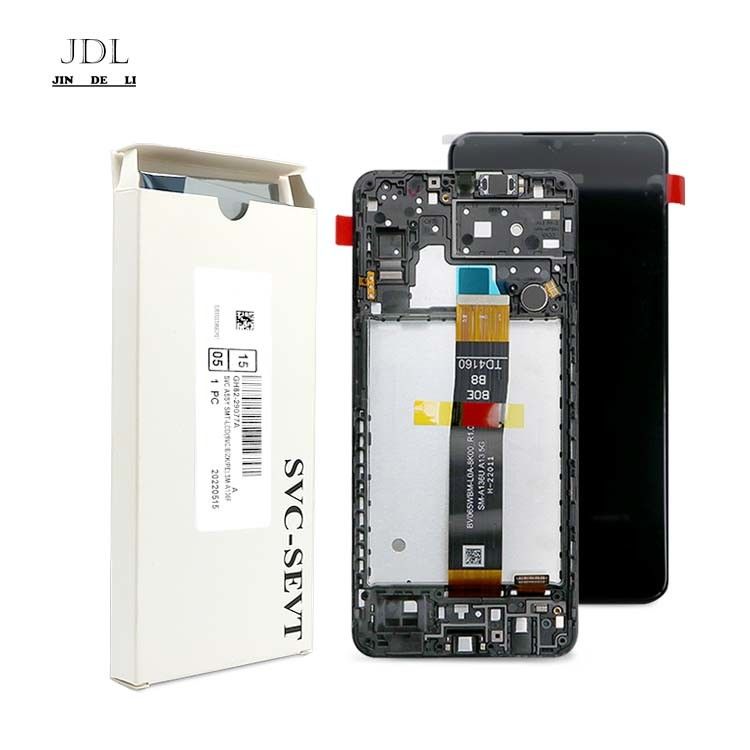 JDL LCD A10 Pantalla de primer nivel para teléfono Pantalla LCD Impresión de logotipo personalizado embalaje