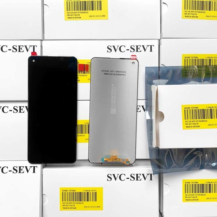Tipo de artículo Paquete de servicio original LCD sin marco para pantalla táctil  A21s SM-A217