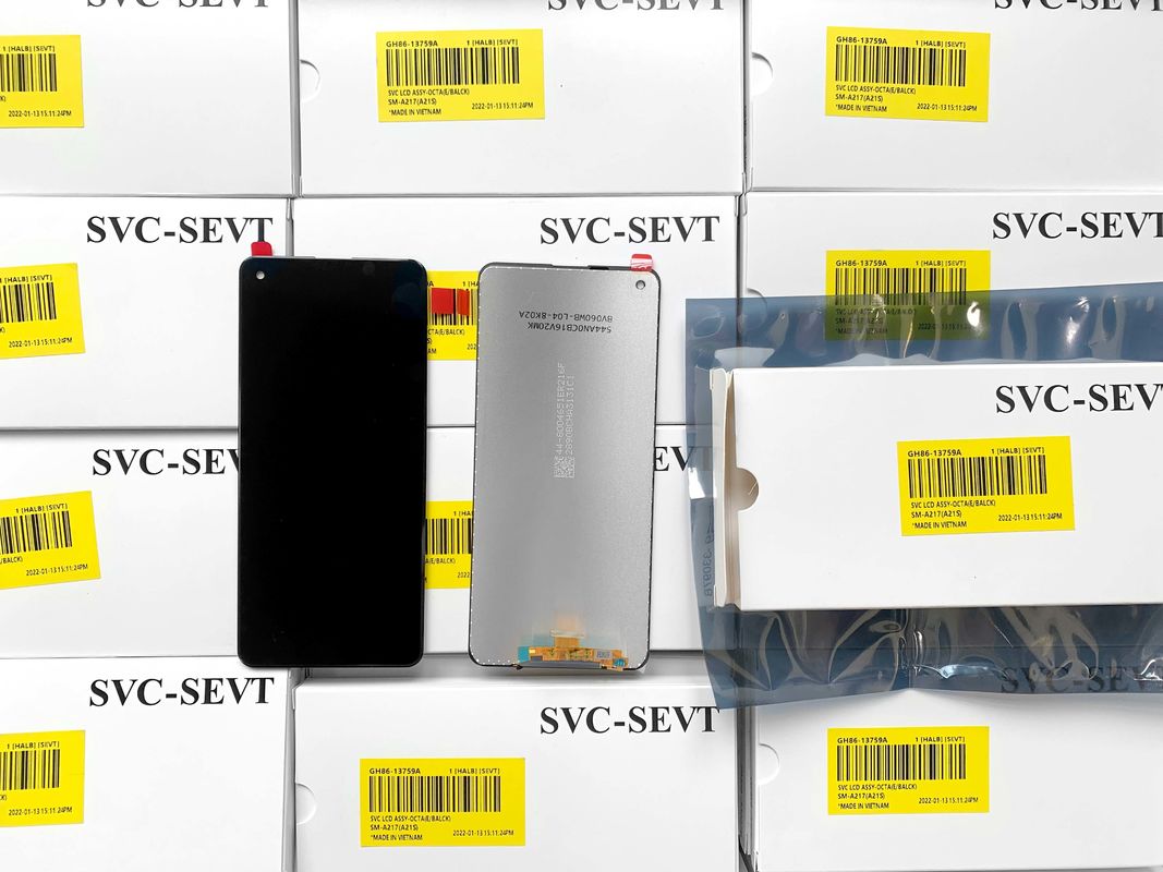 Tipo de artículo Paquete de servicio original LCD sin marco para pantalla táctil  A21s SM-A217