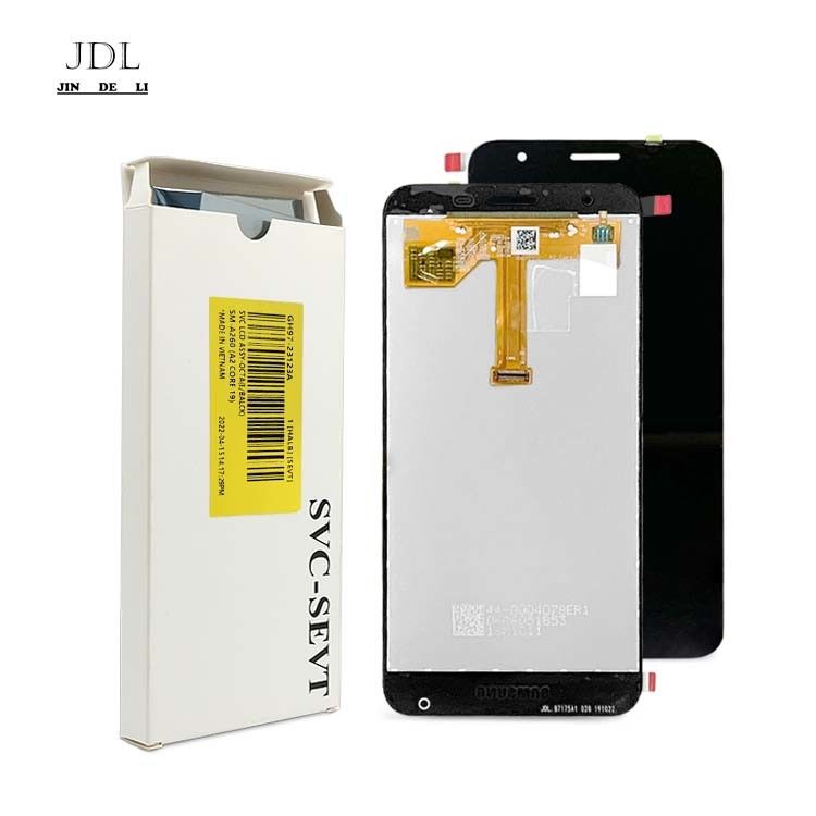 100% de garantía original de teléfono celular pantalla LCD a2 núcleo negro color  pantalla LCD PACK de servicio