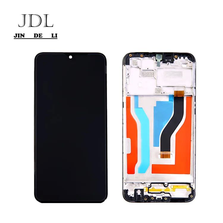 JDL LCD A10 Pantalla de primer nivel para teléfono Pantalla LCD Impresión de logotipo personalizado embalaje