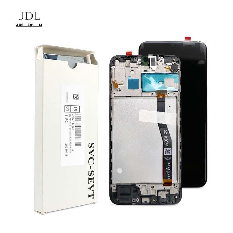 Paquete de servicio original M20 pantalla táctil sin marco Tipo de pantalla LCD para su negocio