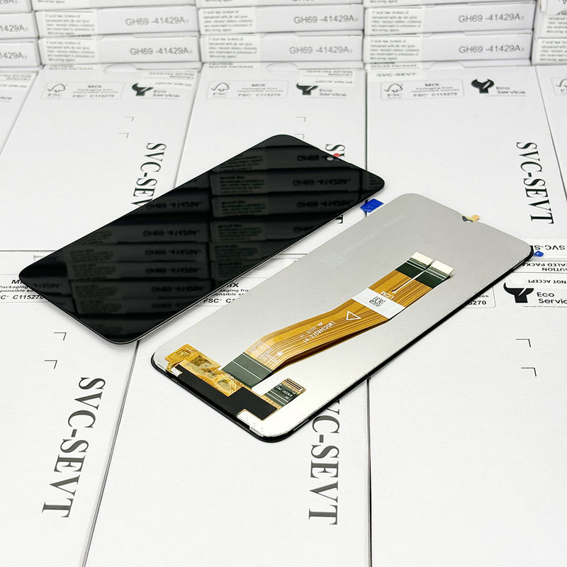 A03S / A037 TFT Telefono reemplazo de pantalla LCD sin marco Original Pack svc lcd pieza de repuesto para móvil