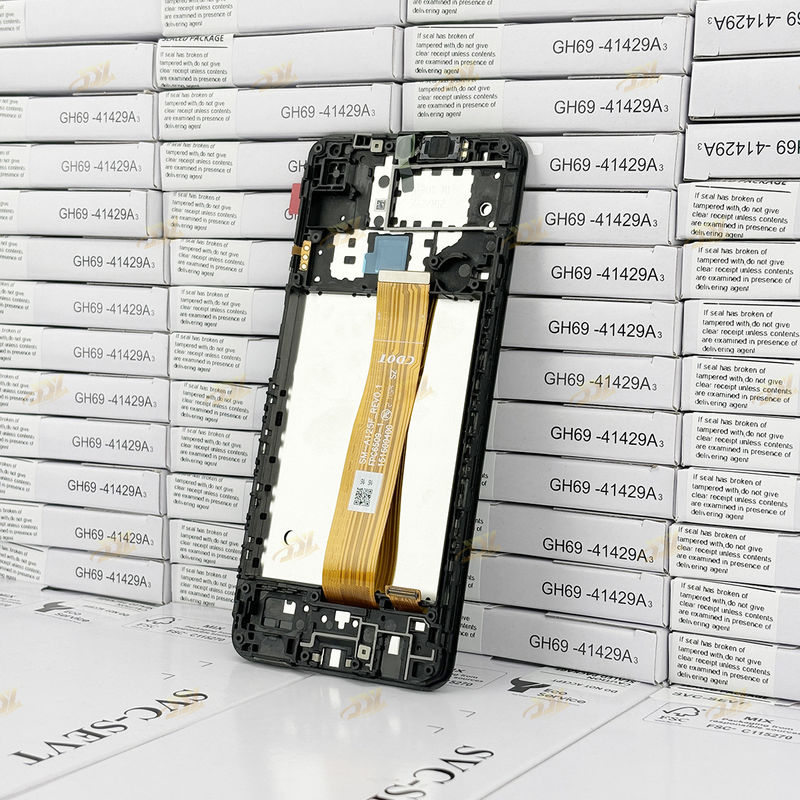 A125 LCD original Panatlla con marco Para  a125 Service Pack Pantalla LCDS  A125 Telefono móvil pantalla táctil